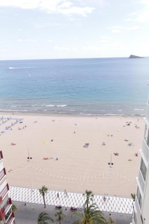 Apartamento Torre Yago, Primera Linea De Playa Para 6 Personas Benidorm Zewnętrze zdjęcie