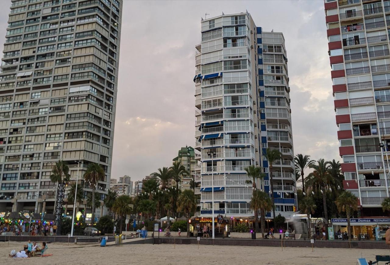 Apartamento Torre Yago, Primera Linea De Playa Para 6 Personas Benidorm Zewnętrze zdjęcie